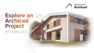 Explore an Archicad Project in 7 Minutes [upl. by Sorrows]