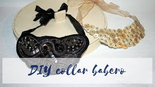 ✄ DIY Cómo hacer un collar babero [upl. by Fonseca]