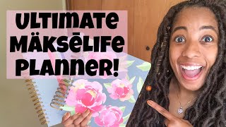 Building my Ultimate Makselife Planner Vertical amp Horizontal ALL IN ONE FrankenPlanner [upl. by Aidua]