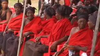 Traditional Akan funeral  Ghana West Afrika [upl. by Beasley257]