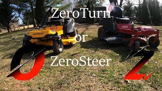 Which One is Better a Zero Turn or a Zero Steer [upl. by Penelopa368]