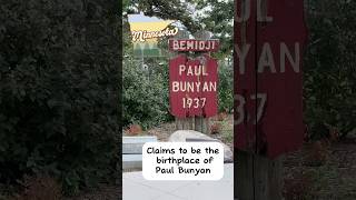 Meeting Paul Bunyan in Bemidji Minnesota Iconic Landmark amp Roadside Fun fyp shorts short [upl. by Paresh125]