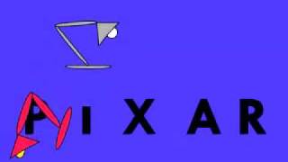 Pixar Logo with red lamp [upl. by Nolahs]