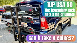 New 1UP USA SD bike hitch rack  the gold standard in bike racks gets a major update [upl. by Assyn]