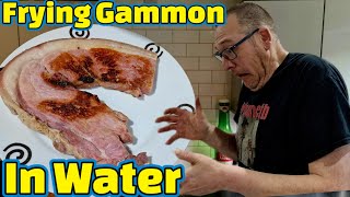 Can You Fry Gammon Steak in Water  Cooking Experiment [upl. by Pollitt]