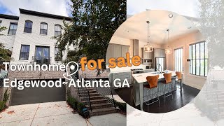 Home for sale Edgewood Atlanta GA [upl. by Ethbin256]