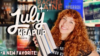 ✨July Reading Wrap Up✨ Thriller I Horror I SciFi I A NEW FAVORITE [upl. by Eireva]