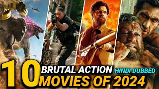 Top 10 Best ACTION Movies in 2024 in Hindi  Top 10 Best ACTION Movies in Hindi Dubbed [upl. by Edana320]