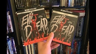 Evil Dead 2 4K BLU RAY REVIEW  Unboxing [upl. by Antonie289]