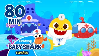 Episodio Completo de Tiburón Bebé Juego de Hospital  Cuentos Infantiles  Baby Shark en español [upl. by Bigford]