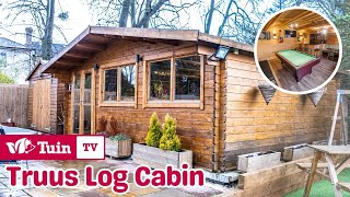 Truus Log Cabin  Garden Games Room and Pub  Tuin [upl. by Lonnie]