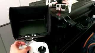 DJI Phantom 2  Zenmuse HD3D Gimbal  X1 Pitch Control with potentiometer [upl. by Jacqueline]