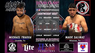 TEXAS CLASH Michael Ybarra vs Mark Salinas full mma fight [upl. by Ivor543]