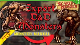 Put DampD Monsters and Classes into Scarlet Heroes and other RPGs  OSR Godbound and more [upl. by Swetlana20]