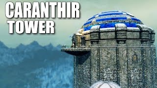 CARANTHIR TOWER REBORN  Skyrim Mods Watch [upl. by Sacttler]