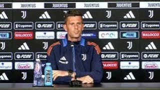 CONFERENZA STAMPA THIAGO MOTTA PRE GARA INTER JUVENTUS Interjuve motta Juventus thiagomotta [upl. by Ekusuy]