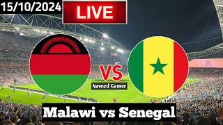 Malawi Vs Senegal Live Match Today [upl. by Uella]