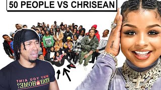 CHRISEAN ROCK WASTING EVERYBODY TIME 50 V 1 TPindell Reaction [upl. by Ayvid]