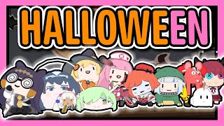 Hololive EN Halloween Collab All 5 POVs [upl. by Akimik]