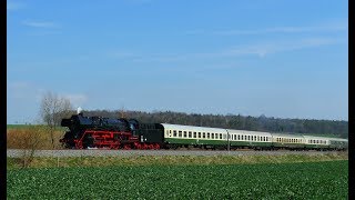 41 11449 mit Sommergewinn  Expreß von Greiz nach Eisenach 30032019 [upl. by Nosreip964]