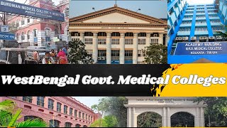 List of All Govt Medical Colleges in WestBengal [upl. by Merv616]