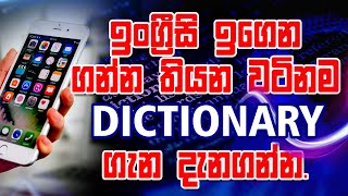 Best Dictionary App  Online Dictionary  Merriam Webster in Sinhala [upl. by Aimil993]