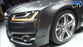 2014 Audi S8 Facelift 520hp Matrix LED  In Detail 1080p FULL HD [upl. by Nyre]