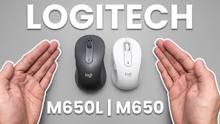 Logitech M650 amp M650L Signature Productivity Mouse ASMR Unboxing amp Review [upl. by Nairrad]