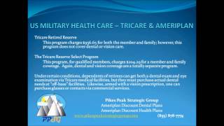 Tricare and the Ameriplan Health amp Dental Plans [upl. by Etnohc]