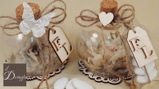 Tutorial Bomboniera Fai Da Te Matrimonio Shabby Chic  Il Dettaglio [upl. by Valdes167]