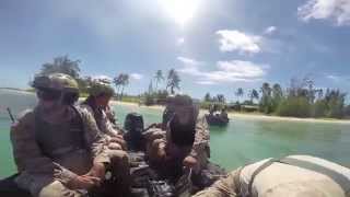 Marine Recon Amphibious Training in Hawaii [upl. by Celine]