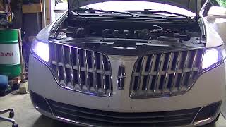 201013 Lincoln MKT bumper installRemoval amp LED upgrades [upl. by Duomham]