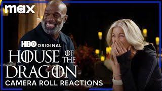 Eve Best amp Steve Toussaint React To Photos From Their Camera Rolls  House of the Dragon  Max [upl. by Atlante]