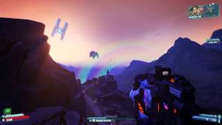 Borderlands 2  What Does It Mean  Double Rainbow Easter Egg  Highlands [upl. by Ahsemat]