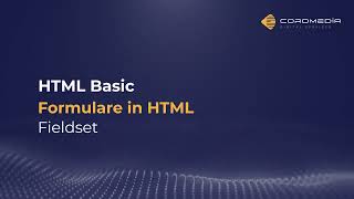 HTML Formulare 008  Fieldset [upl. by Anecusa]