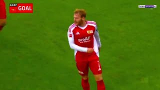 Yorbe Vertessen Goal Union Berlin Vs Borussia Dortmund 20 All Goals Analysis Highlights [upl. by Rhianon159]