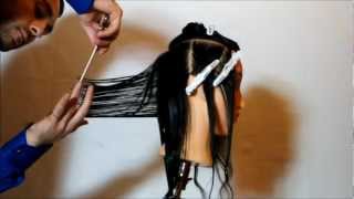 Tutorial taglio capelli donna  Taglio lungo strati progressiviVolumi curvilinei  Parte 2 [upl. by Bean]