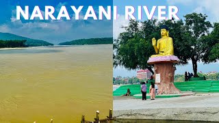 Narayani River Now IN The Same position  Bhai sanga Halka Ramilo [upl. by Anayia]