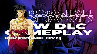 Xenoverse 2  Broly Restrained Gameplay  New PQ [upl. by Sauder953]