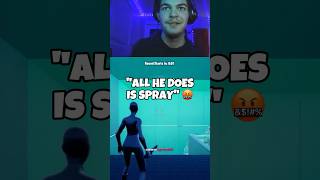 Toxic kid rages at my playstyle😂 fortnite funny shorts full video link on screen [upl. by Bail880]