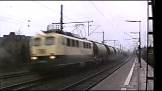 1995 Züge in Lüneburg und Winsen Luhe  trains at Lüneburg and Winsen Germany [upl. by Brinkema905]