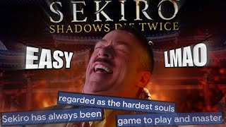 Sekiro™ Shadow Dies Twice Is Easy [upl. by Ahsercal]