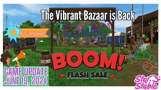 ✨SSO  The Vibrant Bazaar is Back  Horse Discounts  Horse Retirement [upl. by Zetnom]