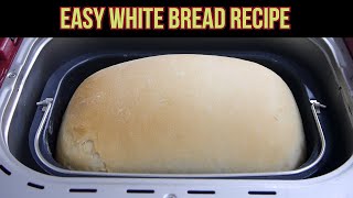 White bread recipe I love the most  West Bend Bread Maker  PerySmith Bread Maker [upl. by Lemal321]