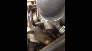 Reset a Saab T7 throttle body from limp home mode [upl. by Maiocco]