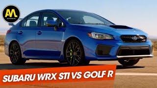 Duel  Subaru WRX STI vs Golf R [upl. by Demetrius97]