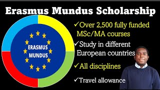 How to Apply for the Erasmus Mundus Scholarship 2025 Intake [upl. by Kersten]