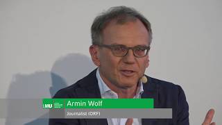 Pressefreiheit in Gefahr Eine Debatte mit Armin Wolf [upl. by Wichern437]