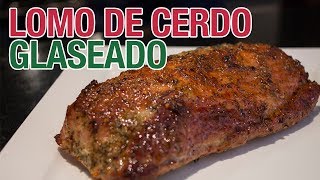 Lomo de Cerdo Glaseado  Chef Andrés Rueda [upl. by Cyrie388]