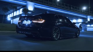 LOW BMW 7 Series G11 Vossen Wheels V2 2018 4K [upl. by Levona]